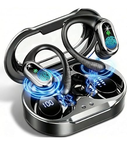 Amazon.com: PALOVUE Wireless Earbuds Bluetooth 5.2 Headphones