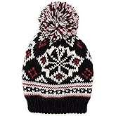 MUK LUKS Women's Icelandic Patterned Beanie