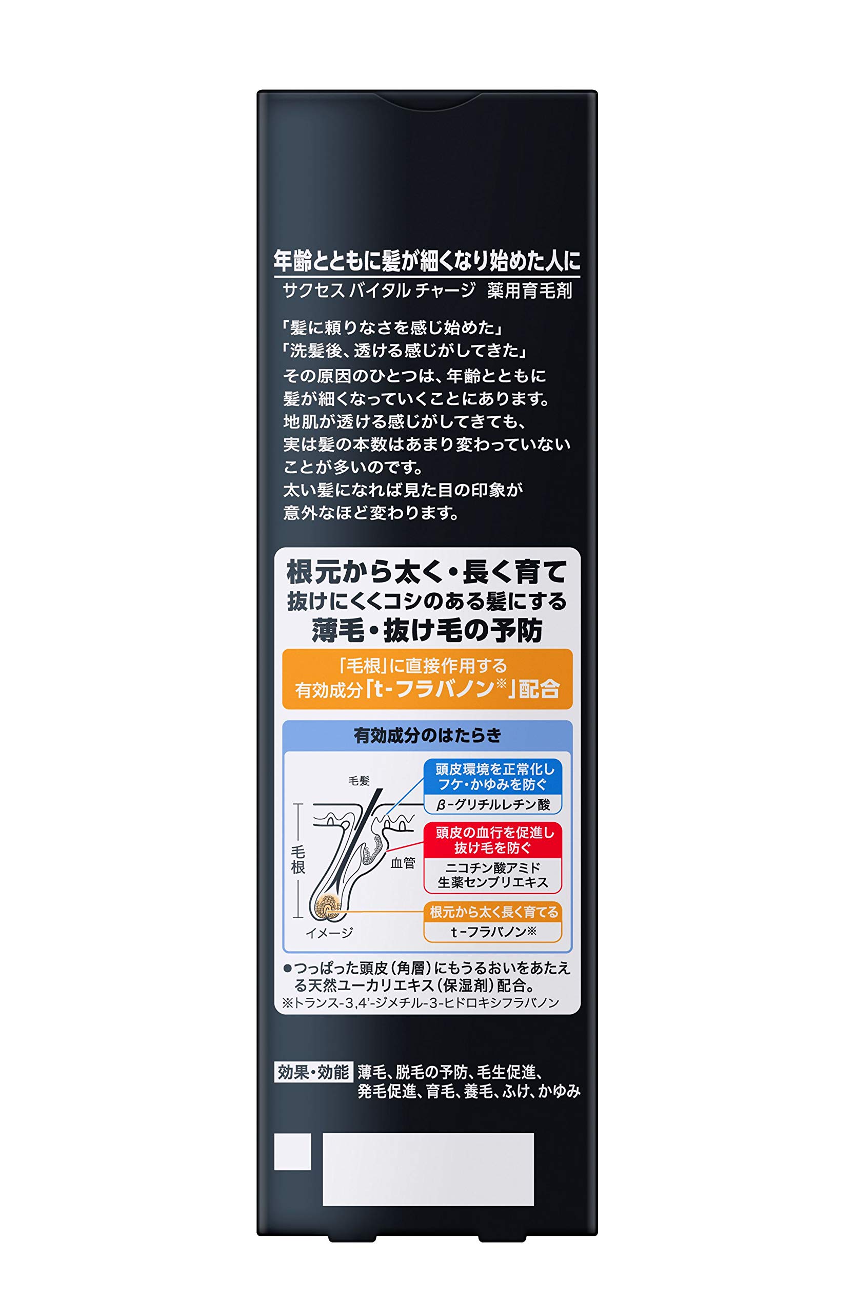サクセスバイタルチャージ薬用育毛剤
