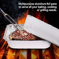 Stock Your Home 9x13 Aluminum Trays with Lids