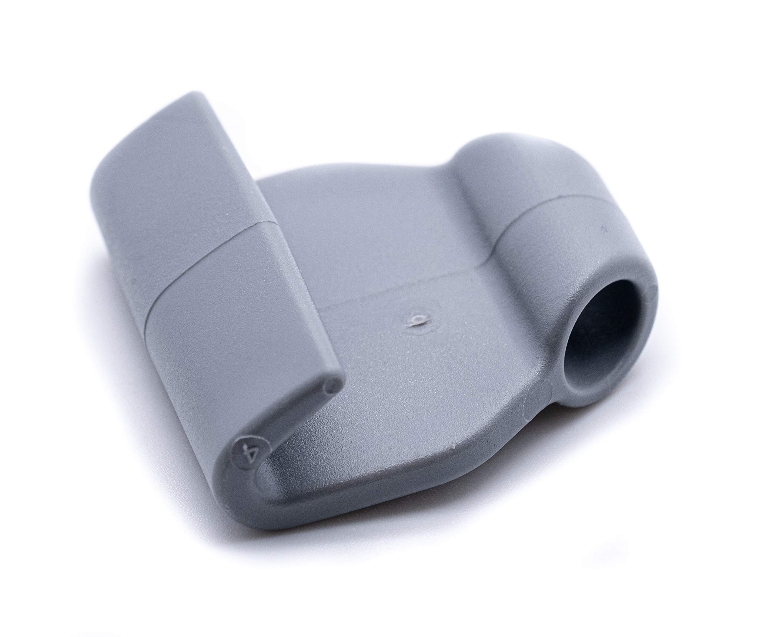 J Clarke Marine Pack of 10 - Rib hooks for bungee cord to hold down covers (Grey)