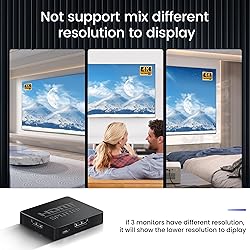 avedio links HDMI Splitter 1 in 3 Out with HDMI