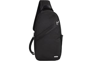 Travelon Anti-Theft Classic Sling Bag, Black, One Size