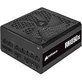 CORSAIR RM850x Fully Modular ATX Power Supply - 80 PLUS Gold - Low-Noise Fan - Zero RPM - Black