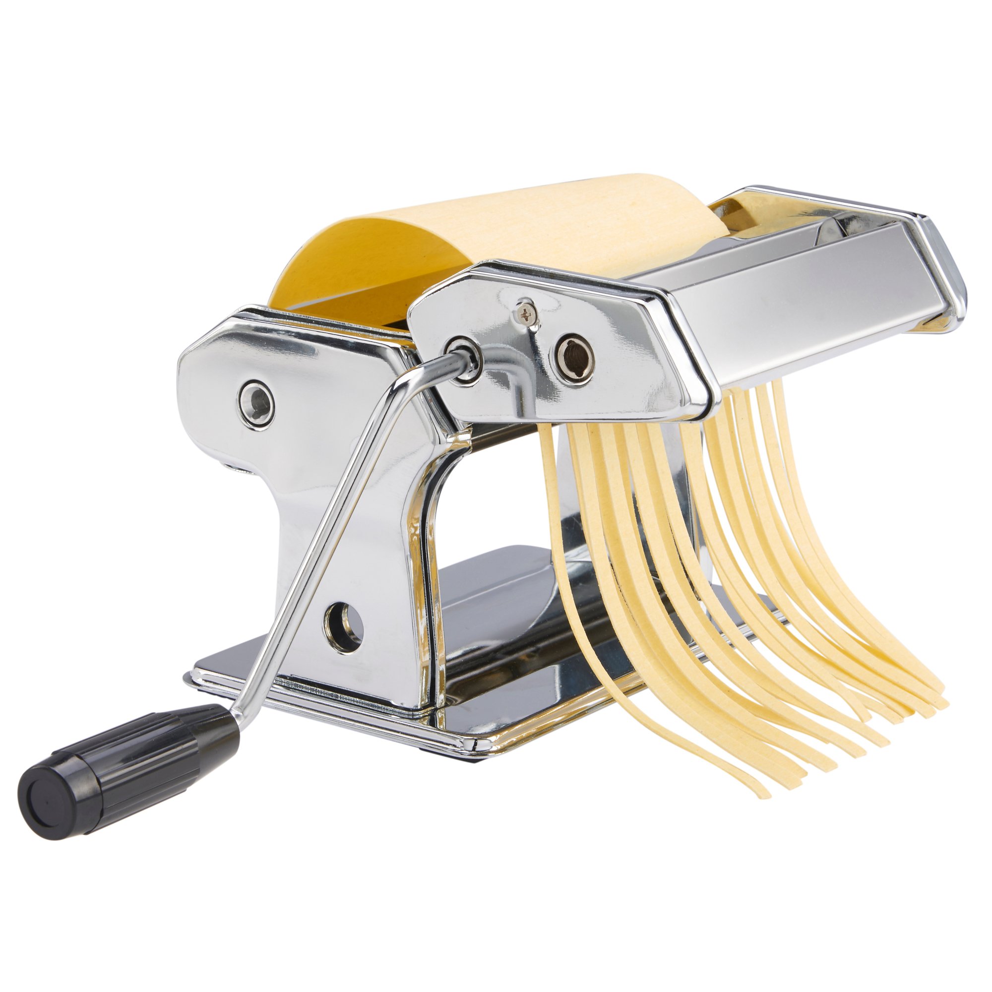 VonShef 3 in 1 Stainless Steel Pasta Roller Maker Machine with 3 Cut