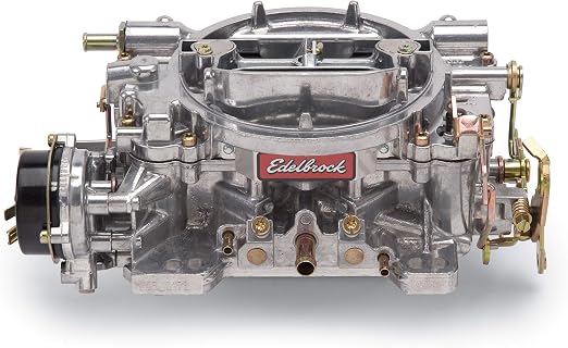 Amazon Com Edelbrock 1406 Performer 600 Cfm Square Bore 4 Barrel Air Valve Secondary Electric Choke Carburetor Automotive
