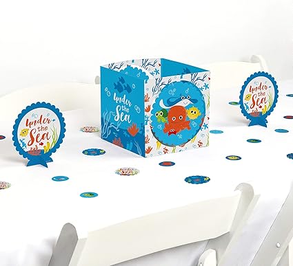 Amazon Com Big Dot Of Happiness Under The Sea Critters Baby