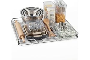 HOLD N' STORAGE Pull Out Cabinet Organizer, Heavy Duty-with Lifetime Limited Warranty - 26”W x 21”D - Requires At Least a 27-