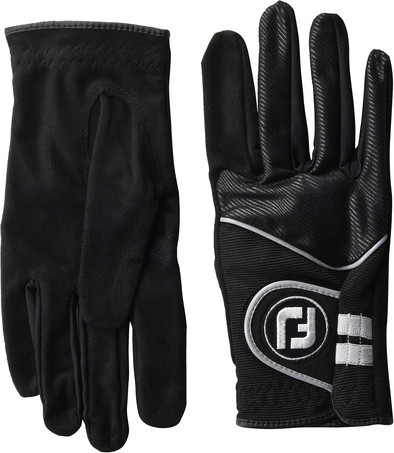 black golf glove
