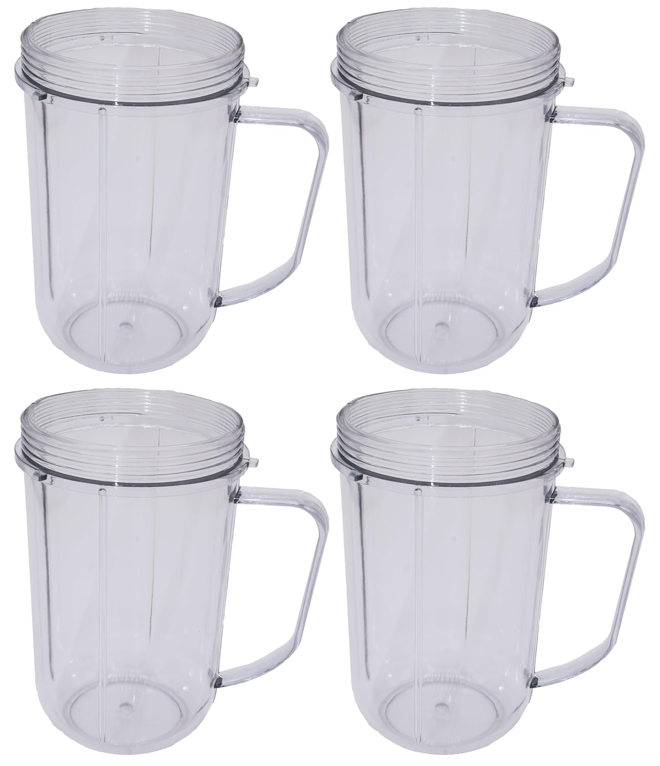 Blendin 4 Pack 16 Ounce Party Mugs Cups Fits Original Magic Bullet Blender Mb1001 Home Garden Store Small Appliance Parts Accessories Cate Org