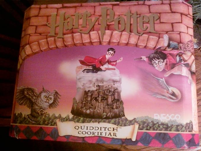 Harry Potter Quidditch Cookie Jar Kitchen Dining Amazon Com