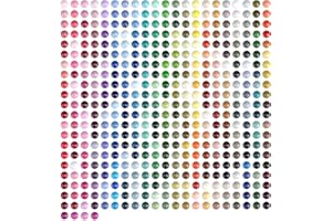 ARTDOT Beads for Diamond Painting Accessories, 89000 Pieces 445 Colors Round Beads Sparkle Rhinestones for Nails Diamond Art Crafts (200 pcs per Bag)