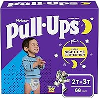 Pull-Ups Night-Time Boys' Training Pants, 2T-3T, 68 Ct