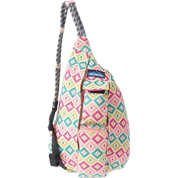 Torba na ramię MAGOU z pikowanej bawełny – w stylu hobo z trzema przegrodami, z kwiatowym wzorem, szerokość 14.5 cala