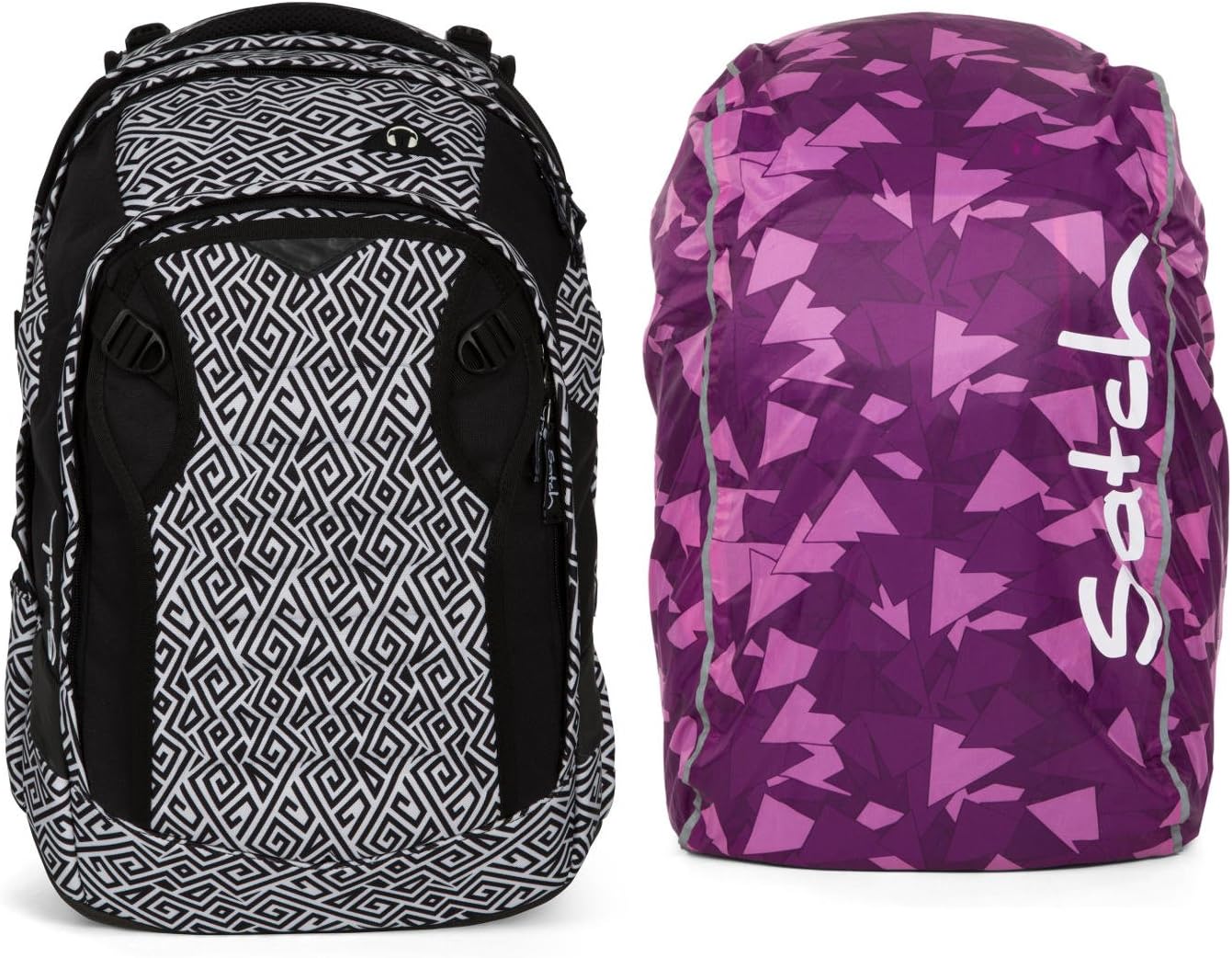 safari school bags with rain cover