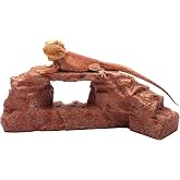 Rock Arch, Reddish Brown, Reptile Habitat Accessory