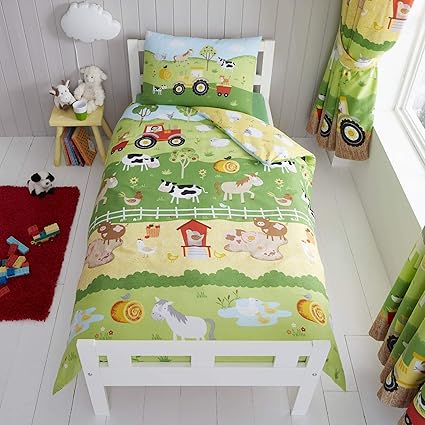 animal cot bed bedding