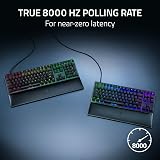 Razer Huntsman V2 Tenkeyless Red Switch Optical Keyboard UK Layout Black view 2