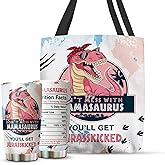 Kozmoz Inspire Best Mom Gifts On Christmas, Birthday, Mother Day - Funny Don't Mess with Mamasaurus You'll Get Jurasskicked Mug 20 Oz Tumbler - Gifts For Mom, Wife, New Mom, Women, From Daughter