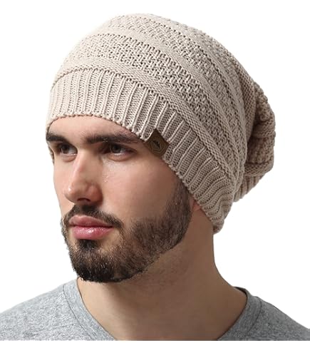 Ankh Cross Skull Cap Ancienne Egypte Bonnet Chaud Tricot Bonnet Slouchy Beanie Chapeaux Chapeaux Chapeaux Cadeau Pour Homme Femme