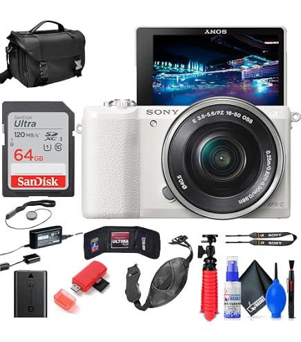 SONY α5100セット Amazon.com : Sony Alpha a5100 Mirrorless Digital Camera with 16