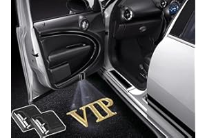 NewL 2 Pcs Led Car Door Welcome Light for Gold VIP Logo Symbol Projector Lights Ghost Shadow Light