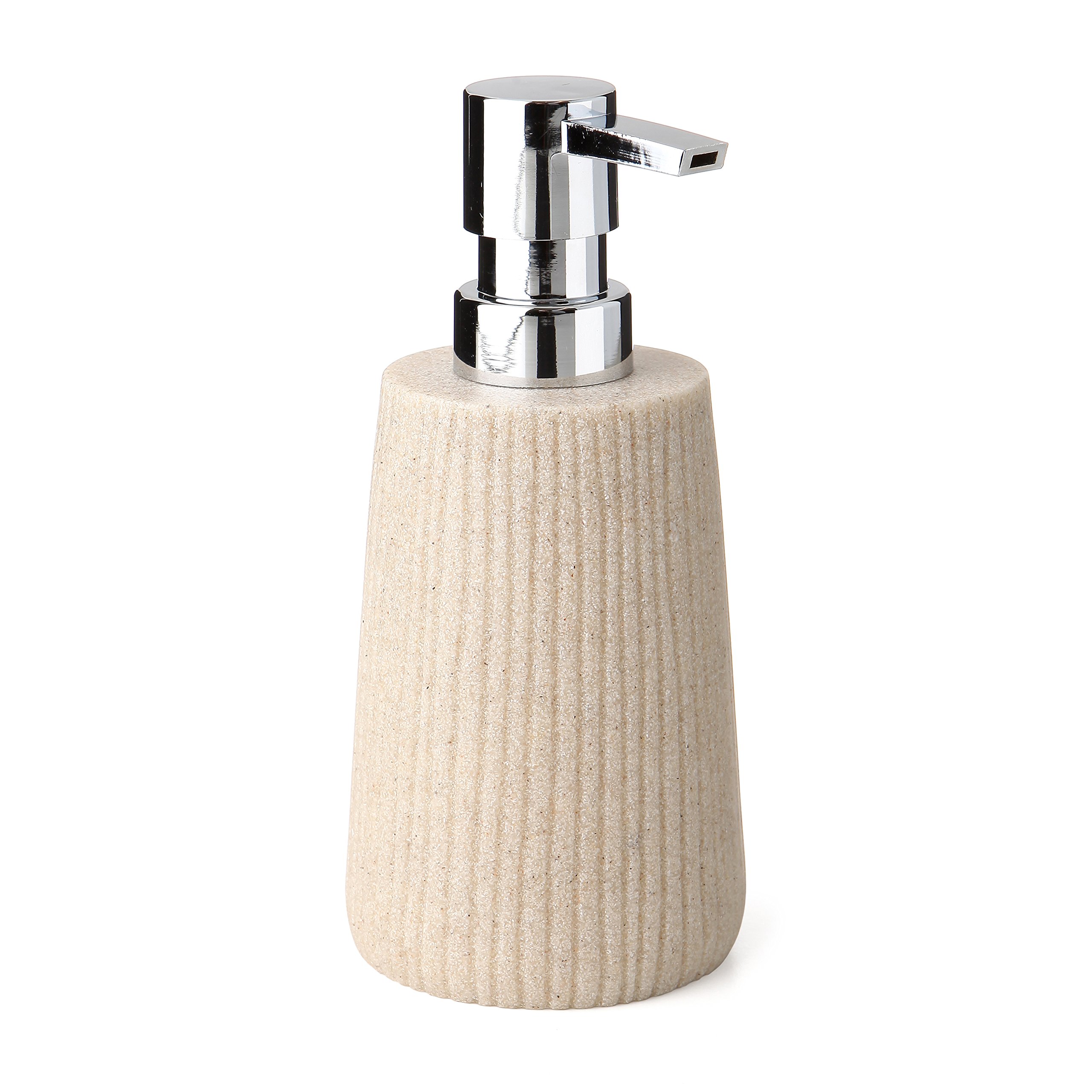 Tatay Saigon Liquid Soap Dispenser, Polyresin, Beige, One Size