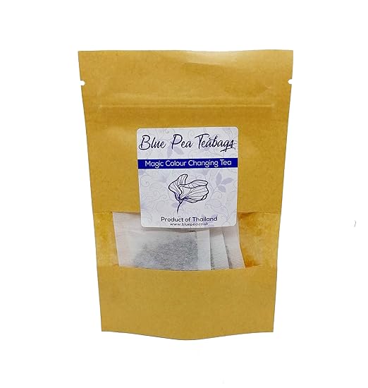 100% Pure Blue Butterfly Pea Teebeutel Teabags x 20