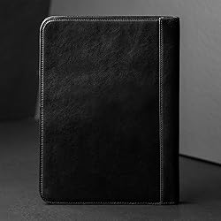 Time Resistance Leather Portfolio - A4 Document