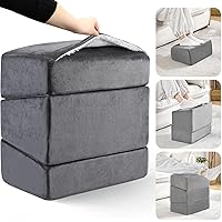 Foot Rest for Under Desk at Work, Adjustable Footrest for Office Chair & Gaming Chair,Ergonomic Footrest Pillow Desk Foot Sto