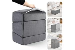 Foot Rest for Under Desk at Work, Adjustable Footrest for Office Chair & Gaming Chair,Ergonomic Footrest Pillow Desk Foot Sto