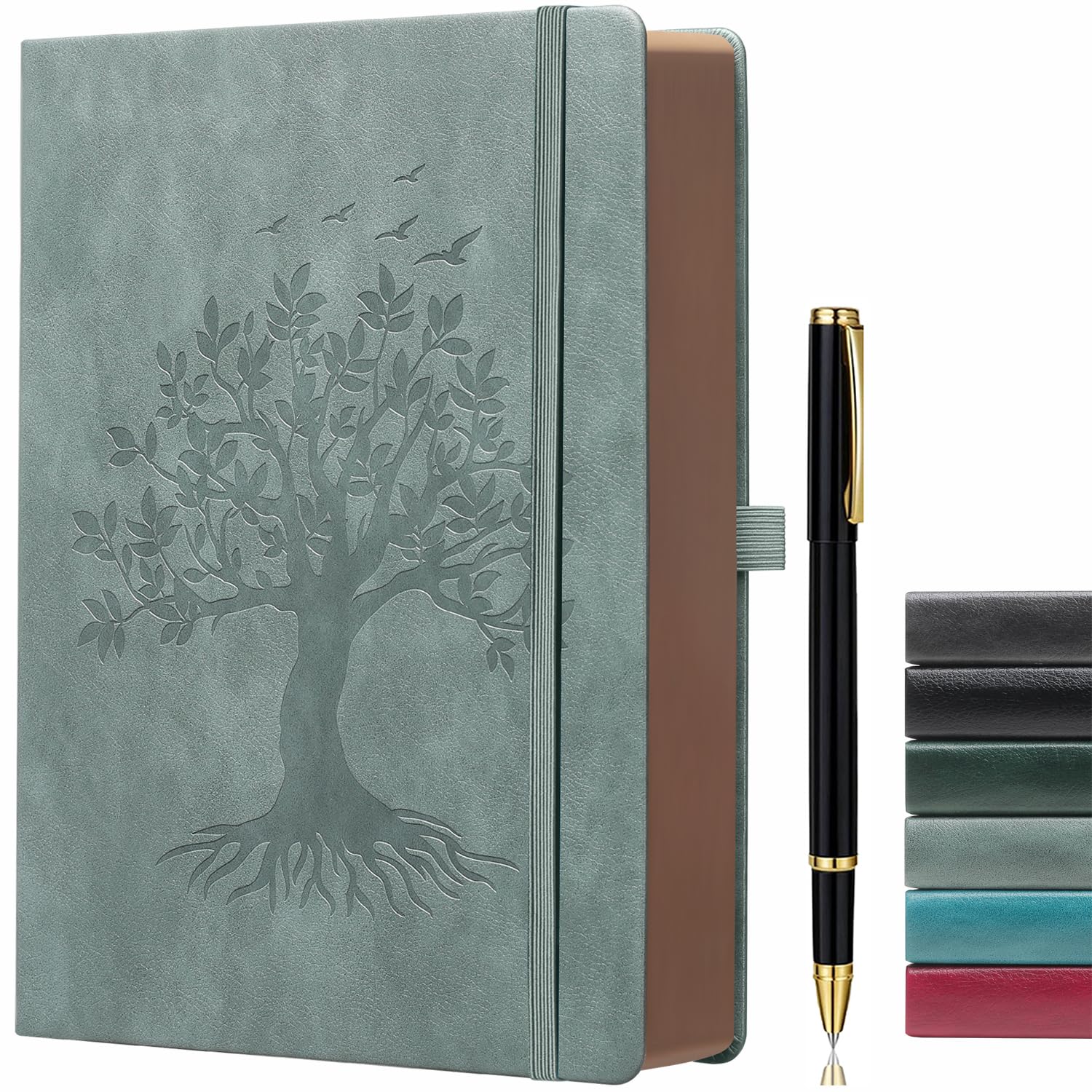 ZXHQ A4 360 Pages Lined Journaling Notebooks with