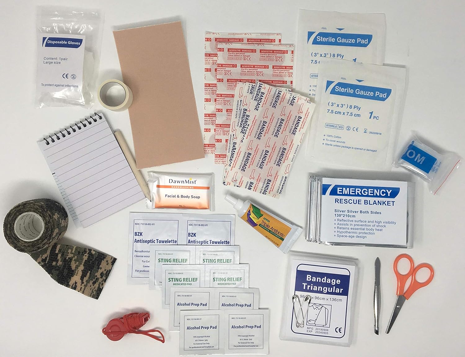 Scout Personal FirstAid Kit BuildAKit Supply Bundle
