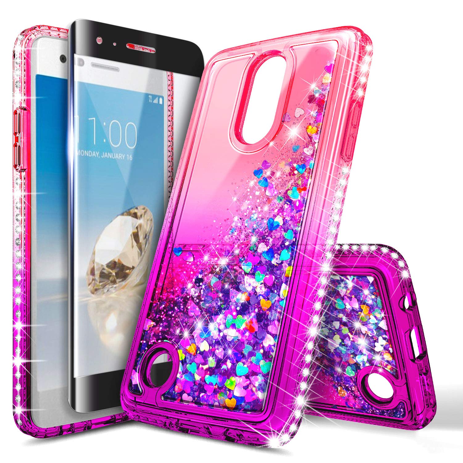 Best Pink Lg Optimus Zone 3 Case
