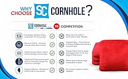 SC Cornhole Games Professional Dual Sided Cornhole