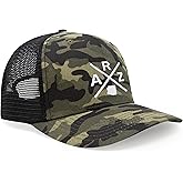 International Tie State City Hat for Men and Women, Snapback Trucker Baseball Cap with Embroidered Cross Logo