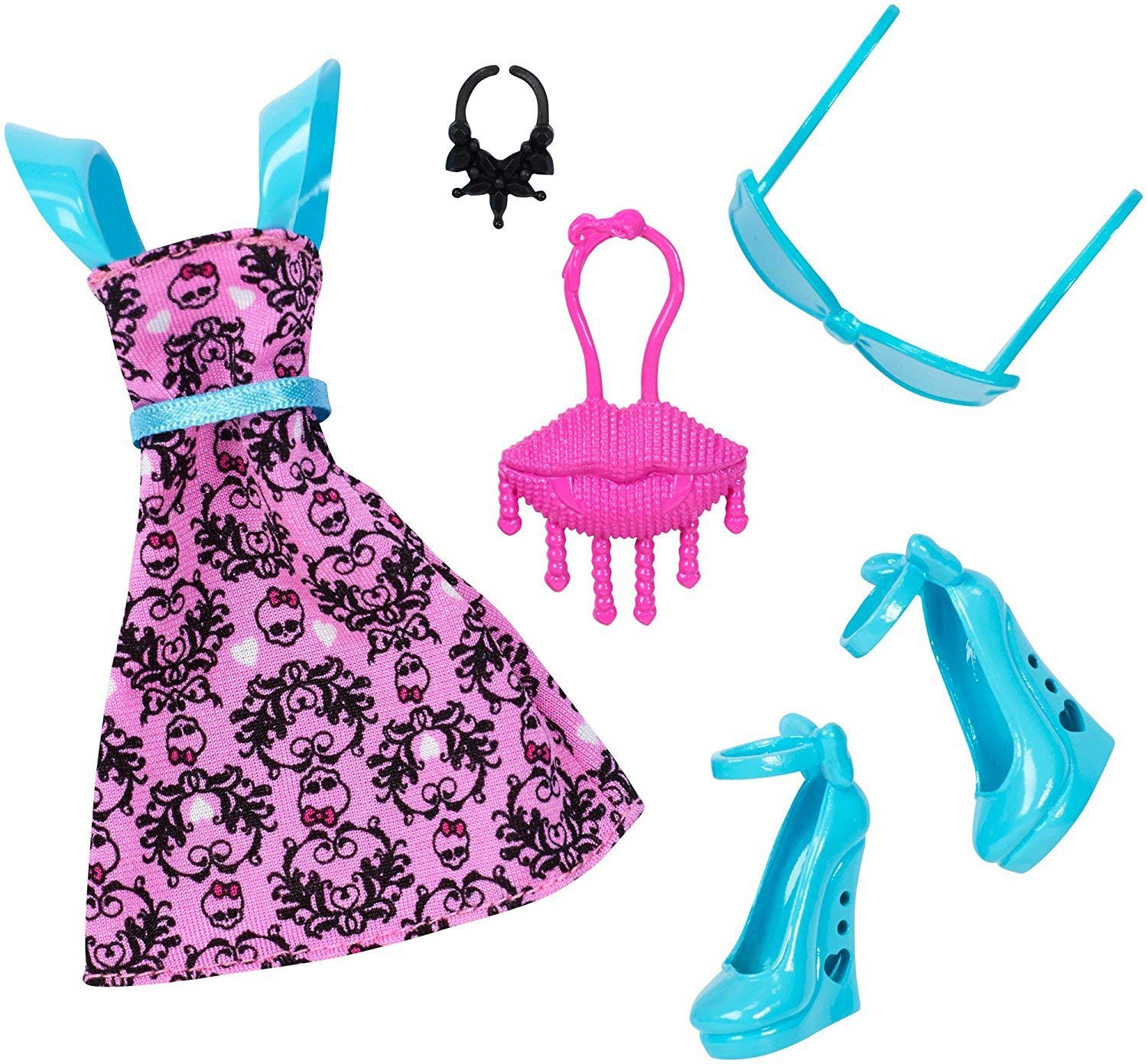 Monster High Draculaura Pink Fashion Pack Includes Dress