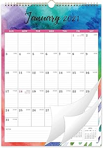 2021-2022 Calendar - 18 Monthly Wall Calendar with Thick Paper, 12