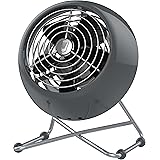 Vornado VFAN Mini Modern Personal Vintage Air Circulator Fan, Storm Gray