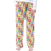 Scooby-Doo Womens' Relp Paw Print Square Icons Sleep Pajama Pants