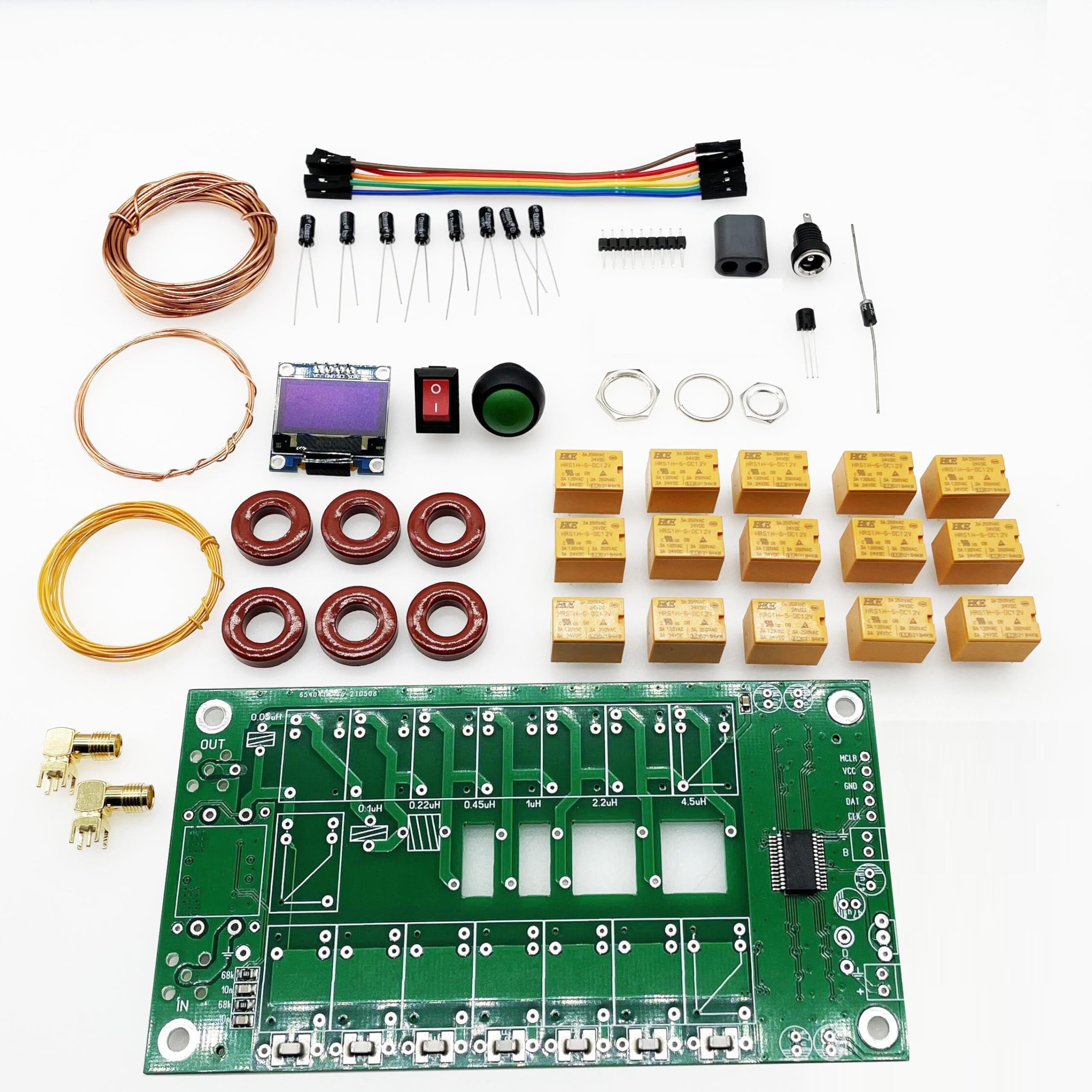 ATU-100 Antenna Tuner DIY Kits 1.8-50MHz atu100 Automatic