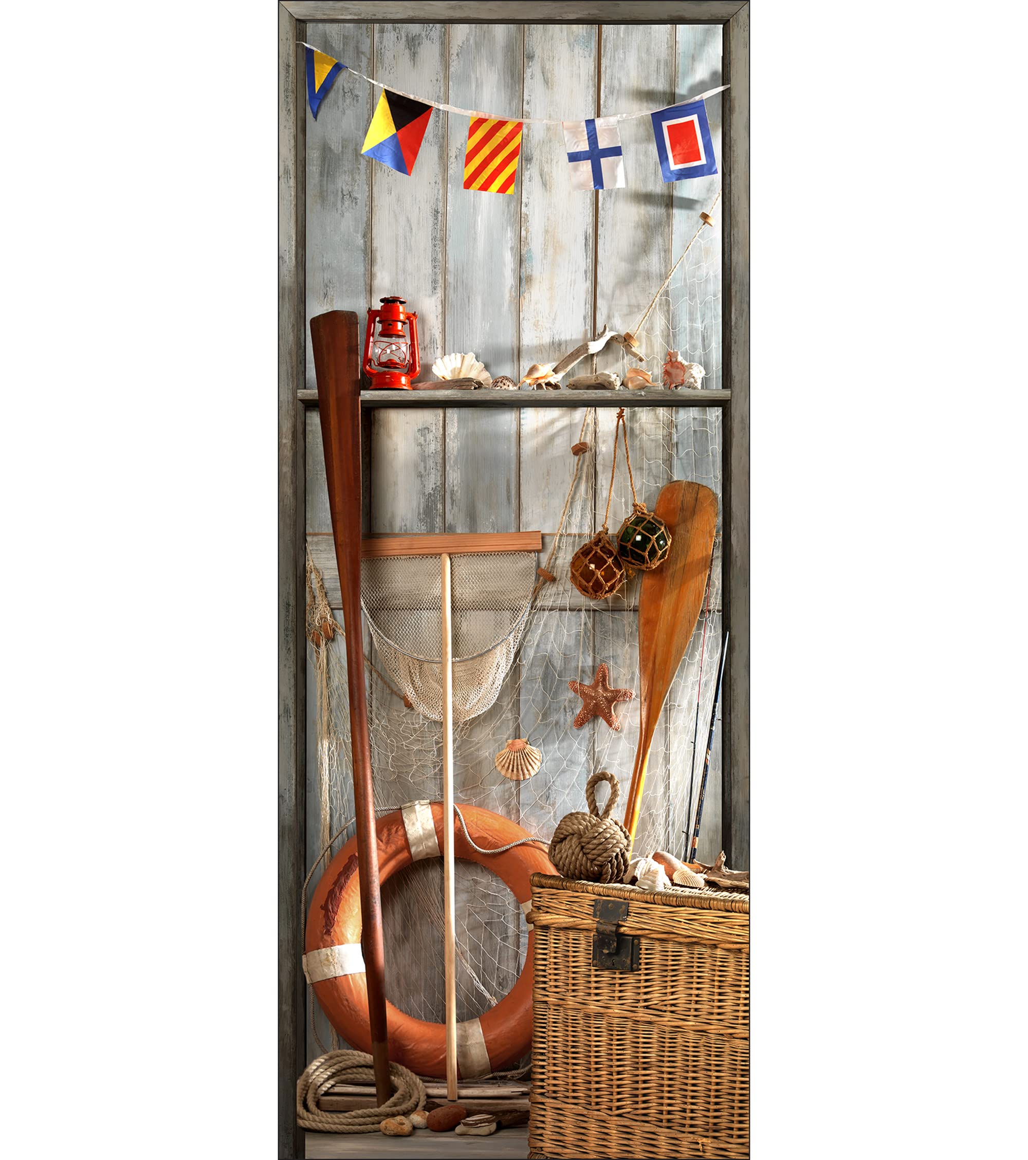 Plage 141033 Sticker ONDOOR, ADHESIVE FOR DOOR -Guernesey, 204 x 83 cm