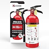 Kidde Commercial-Grade Fire Extinguisher for Office, Schools, Rechargeable, 2A10BC