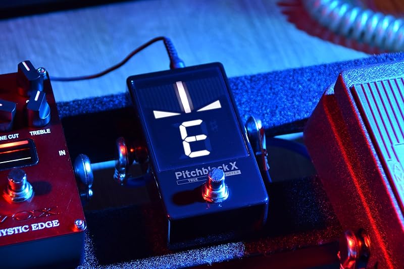 Pitchblack PB-X Afinador de guitarra en formato pedal