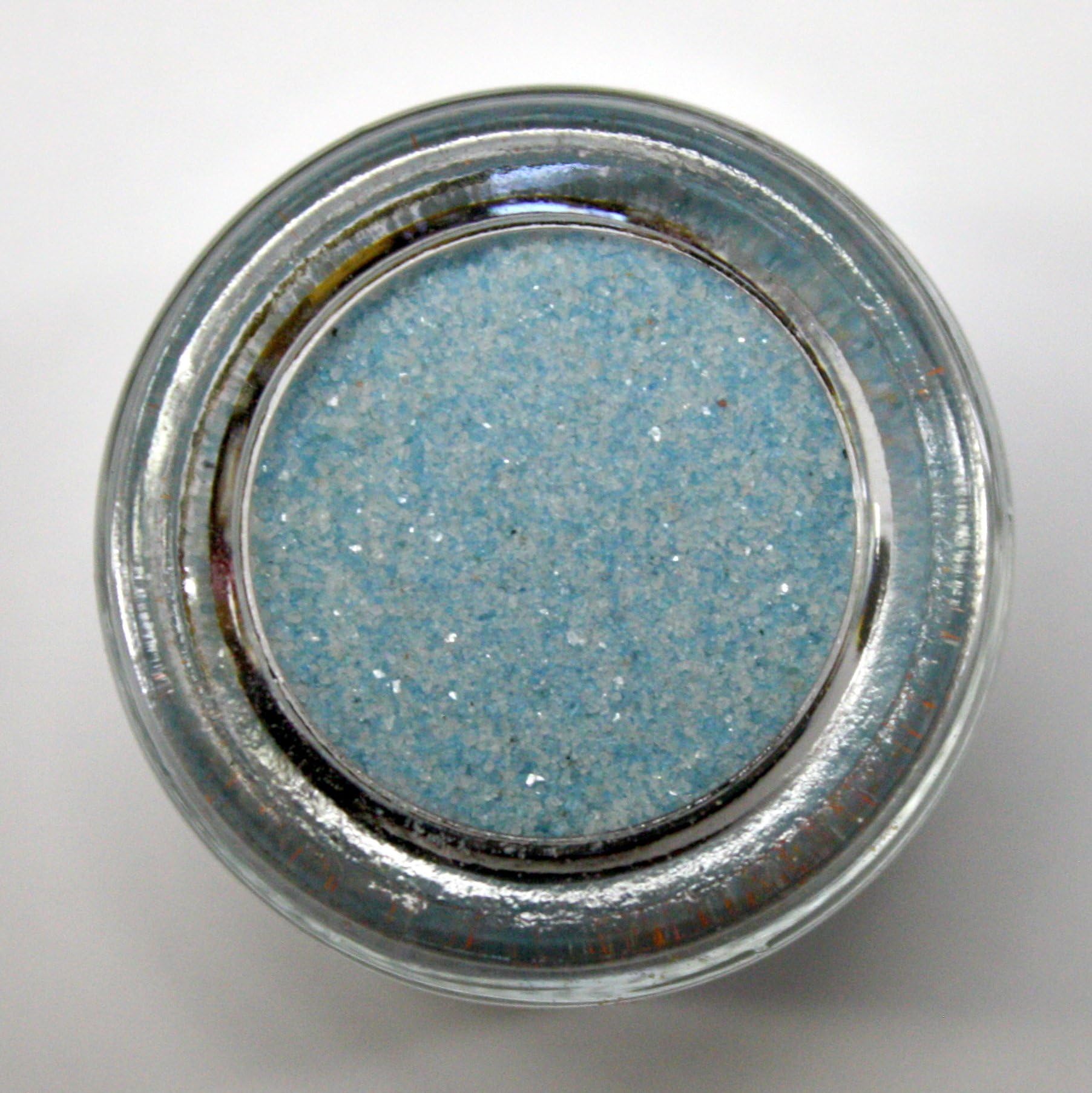 Colored Sand - Wedding Sand - Vase Fillers - 12 Ounces (Blue Ice)