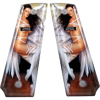 Custom 1911 A1 Full Size Naughty Angel Acrylic Grips - Fits Kimber, Colt, Taurus, Sig Sauer & More