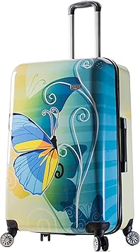 butterfly suitcase amazon