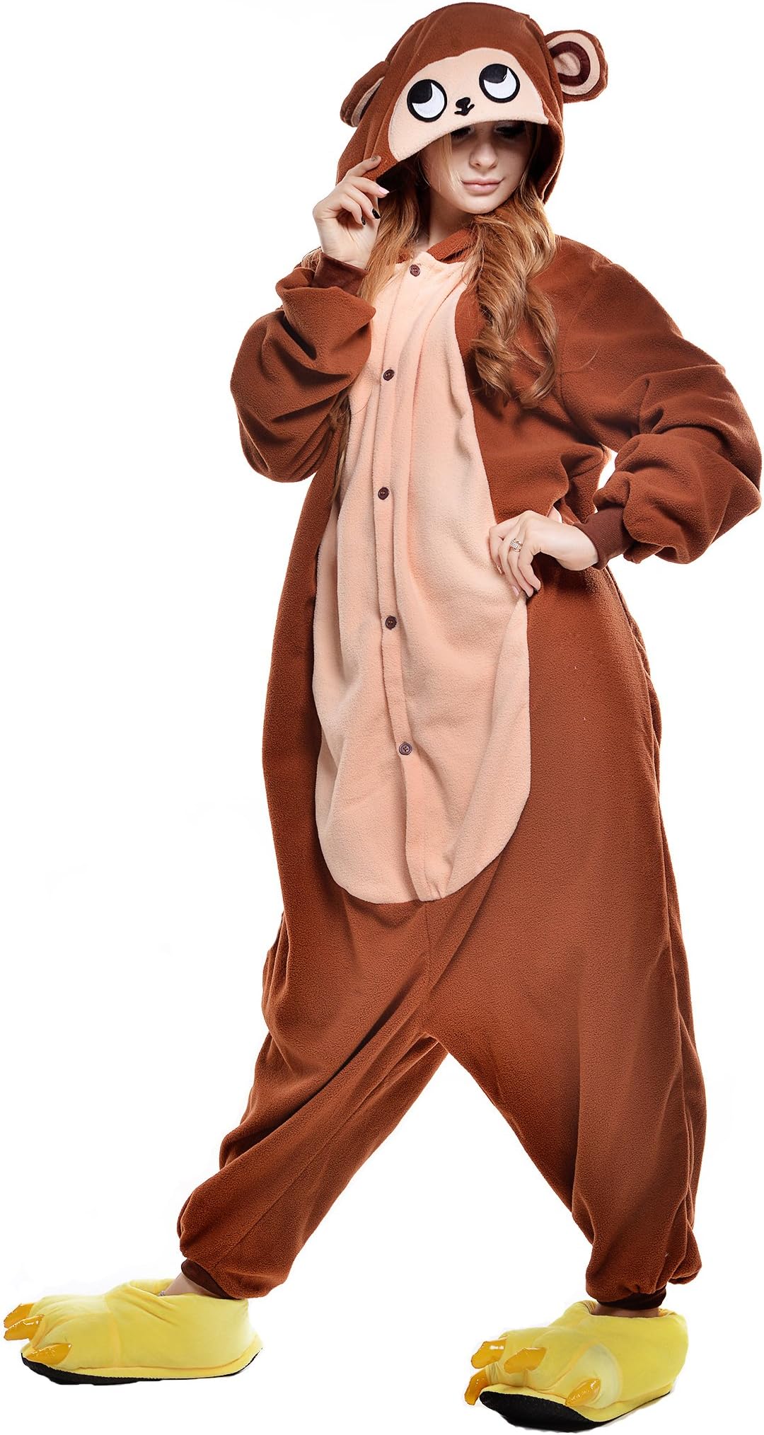 CANASOUR Polyster Adult Halloween Party Unisex Women's Onesie Costume