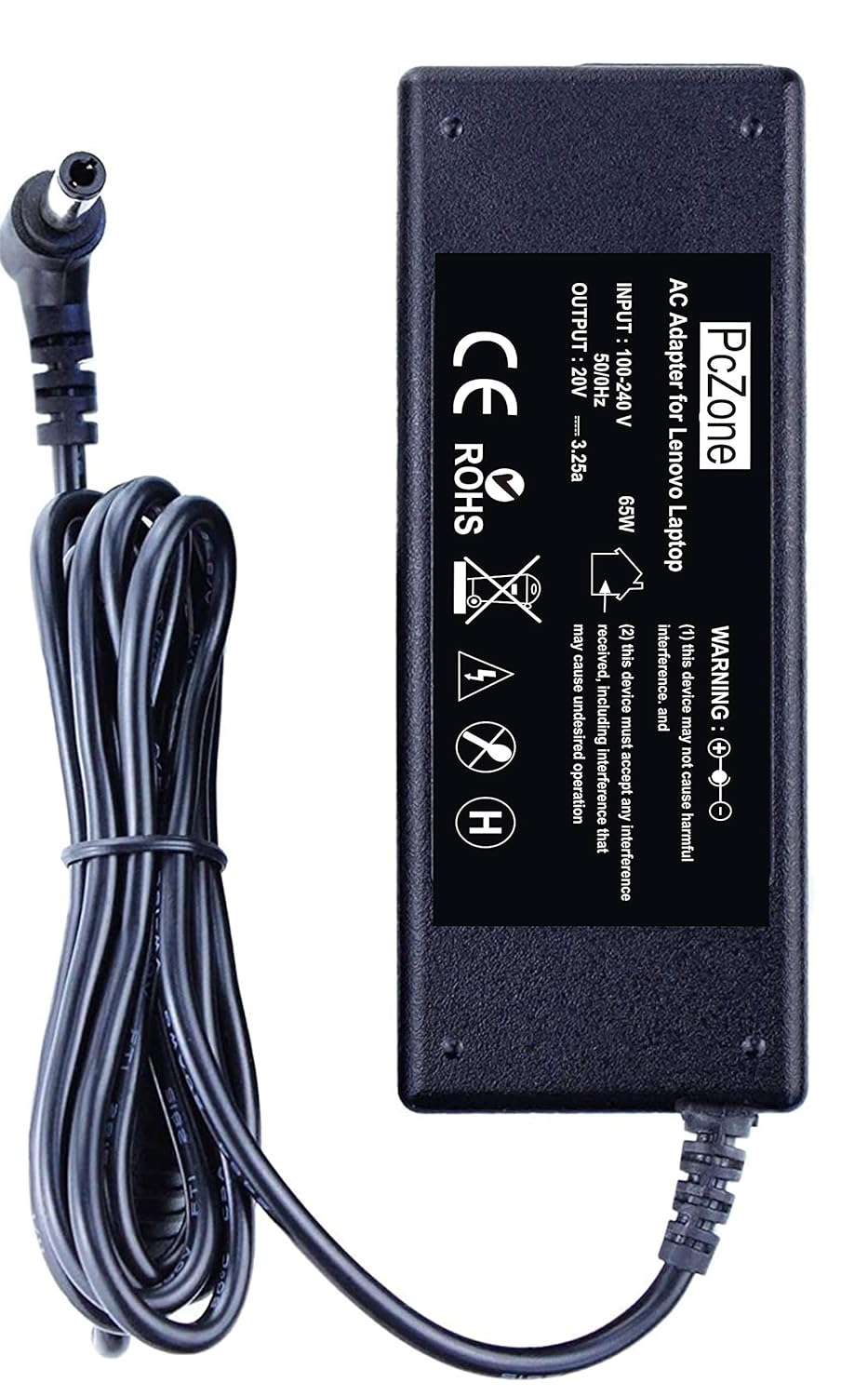 PcZone Laptop Adapter Charger for Lenovo Ideapad Laptop Z485, Z500
