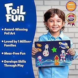 Skillmatics Foil Fun - Space, No Mess Art for